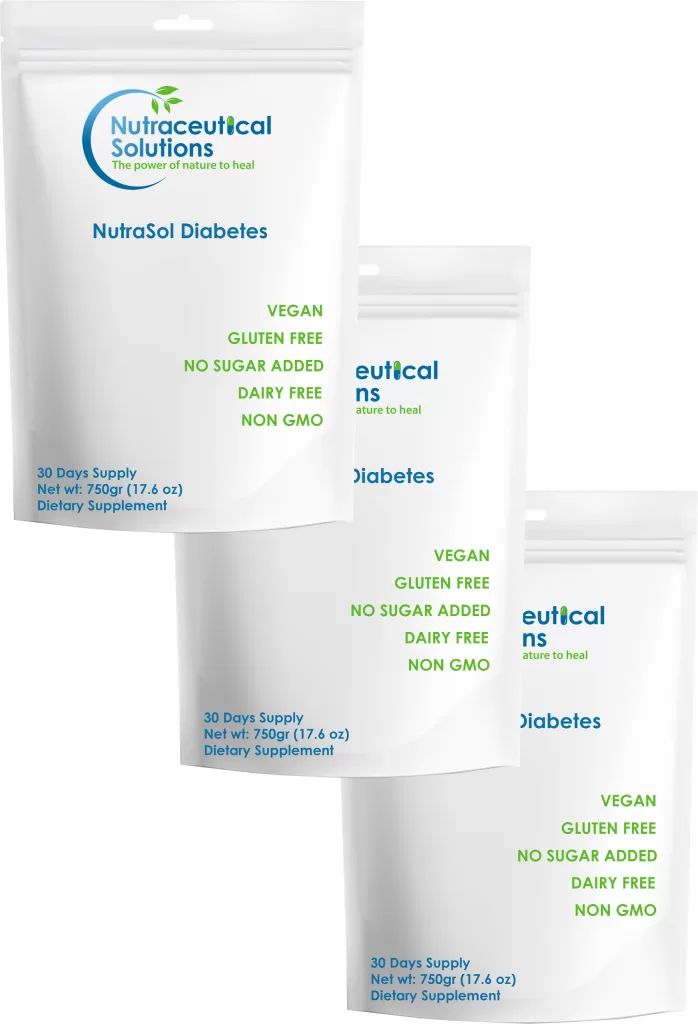 NutraSol סוכרת 3 חבילות