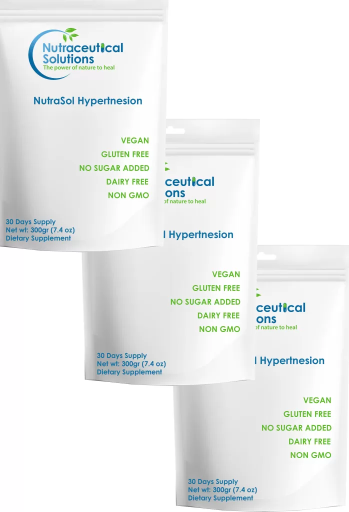NutraSol יתר לחץ דם 3 חבילות
